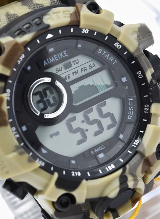 Reloj Deportivo Sumergible Camo